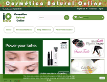 Tablet Screenshot of iobelleza.com